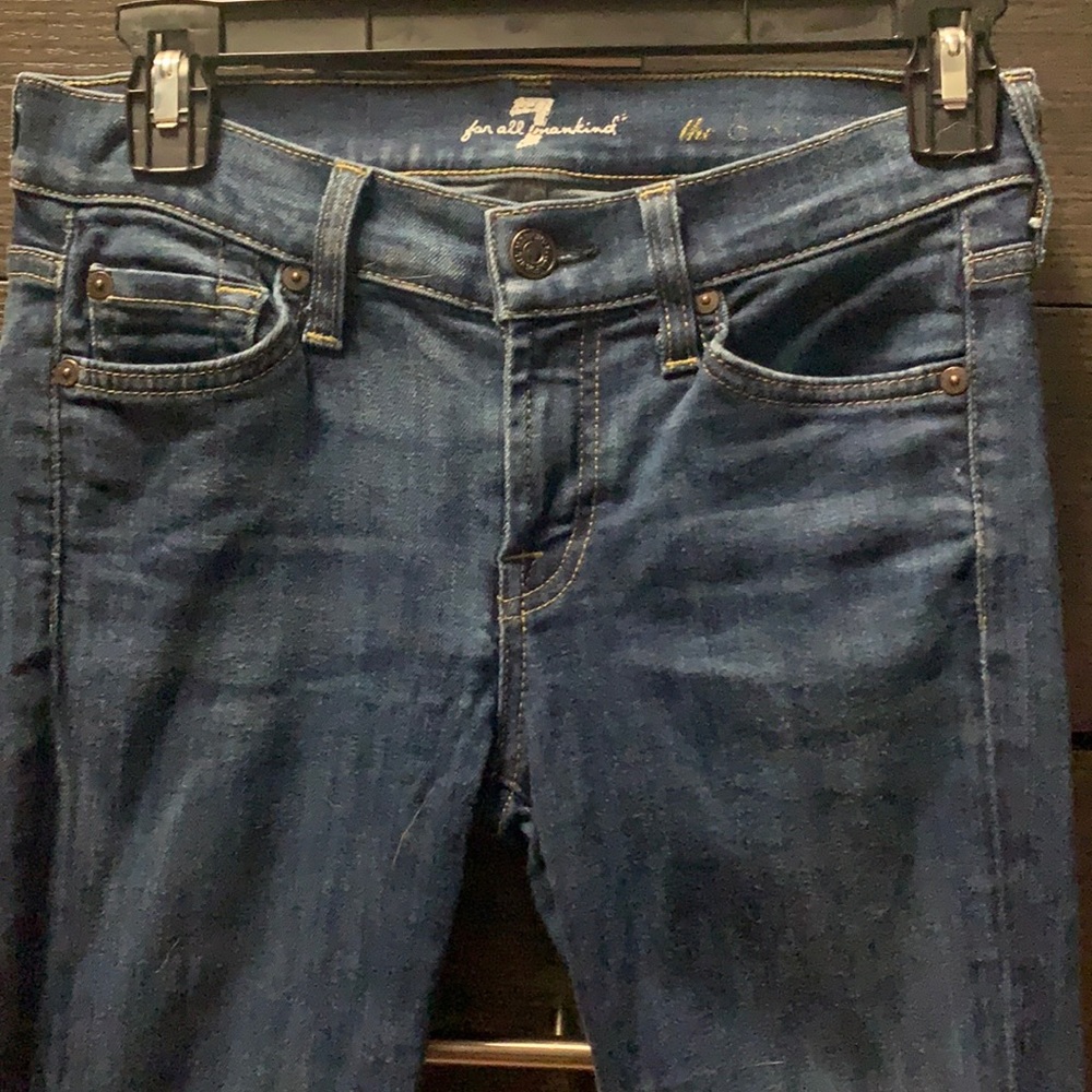 7 for all mankind “the skinny” size 25